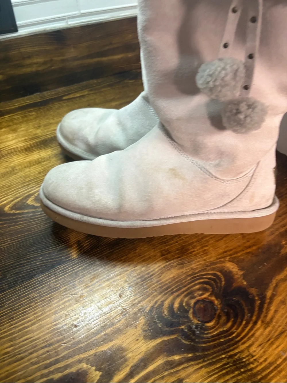 Gray Ugg boots size 8
